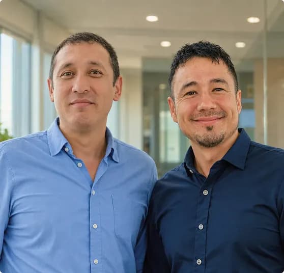 Umar and Eldar, owners of Insulation Alliance